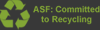ASF: Commited to Recycling